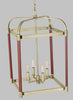 LC1144TWB Hadley 4 Light Lantern Pendant | Alternate Image