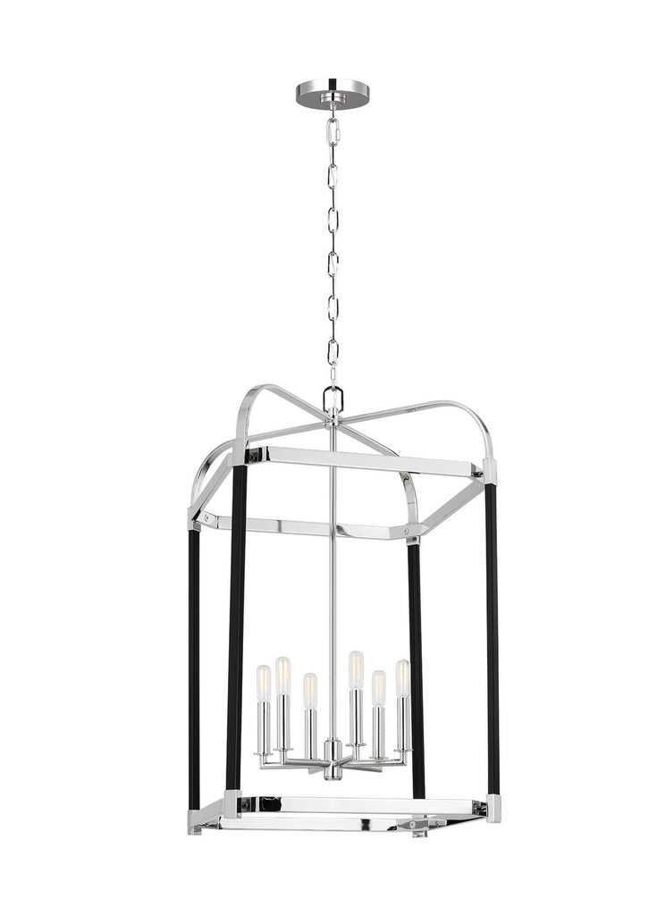 LC1156PN Hadley 6 Light Lantern Pendant | Alternate Image