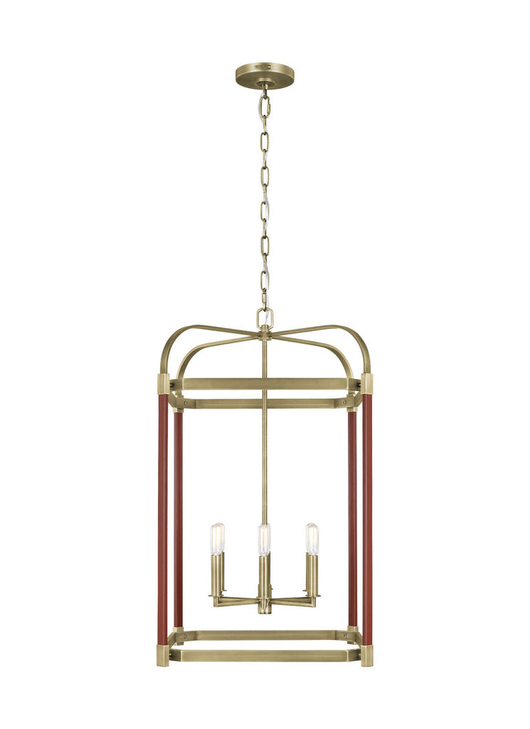 LC1156TWB Hadley 6 Light Lantern Pendant | Main Image