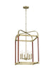 LC1156TWB Hadley 6 Light Lantern Pendant | Alternate Image