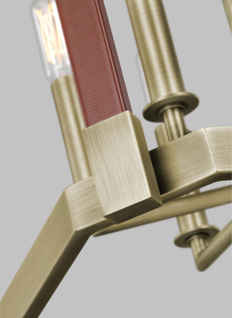 LC1156TWB Hadley 6 Light Lantern Pendant | Alternate Image