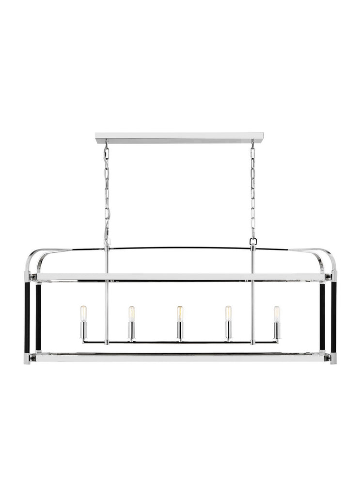LC1165PN Hadley 5 Light Chandelier | Main Image