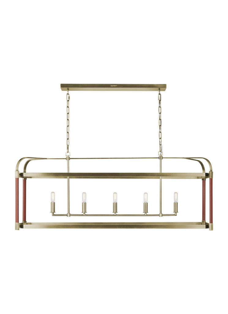 LC1165TWB Hadley 5 Light Chandelier | Main Image