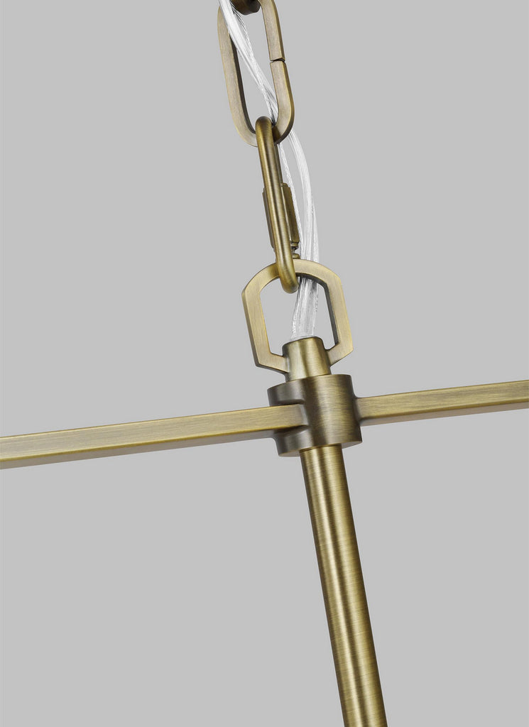 LC1165TWB Hadley 5 Light Chandelier | Alternate Image