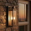 LDL-902-TZ-TG Lendel 8'' Outdoor Sconce | Lifestyle Image
