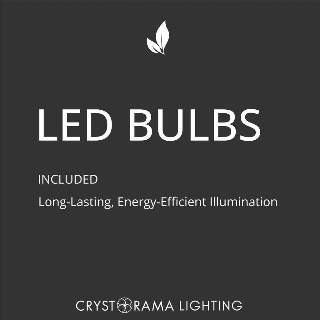 Crystorama Capsule 34.25'' LED Semi Flush Mount - Led Rated Image
