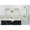 Crystorama Lena 6'' Sconce in Black Forged - Lifestyle View