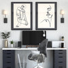 Crystorama Lena 4.5'' Sconce in Black Forged - Lifestyle View