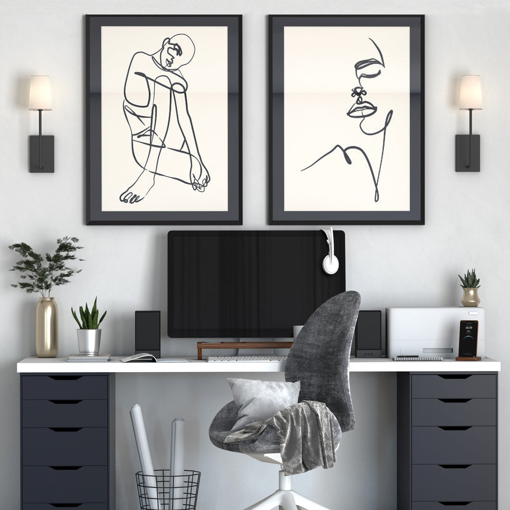 Crystorama Lena 4.5'' Sconce in Black Forged - Lifestyle View