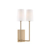 Crystorama Lena 10'' Sconce in Vibrant Gold - Additional View