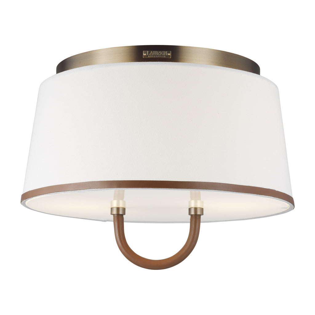 LF1002TWB Katie 2 Light Flush | Alternate Image