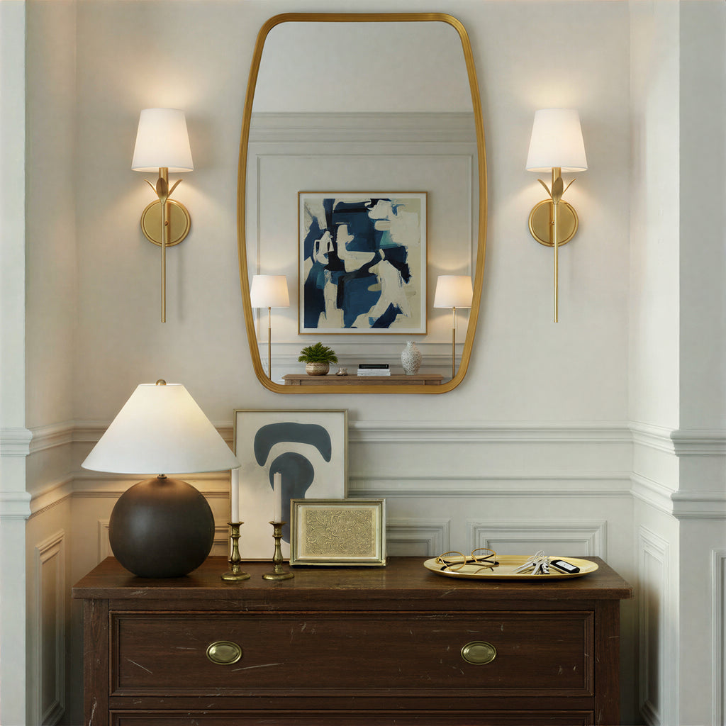 LIN-M400-GA Lindee 24'' Mirror | Lifestyle Image