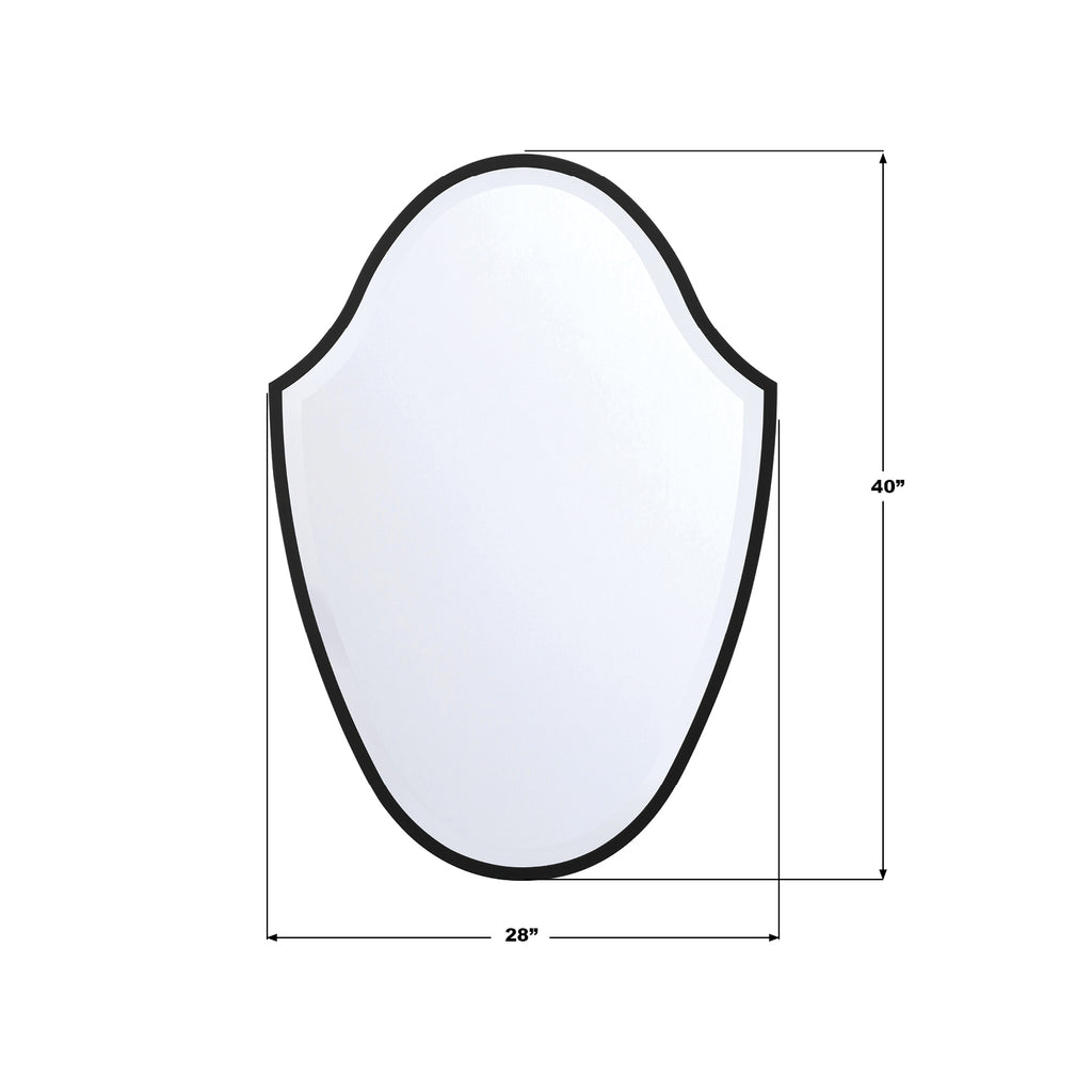 LIN-M428-MK Lindee 28'' Mirror | Dimensions Image