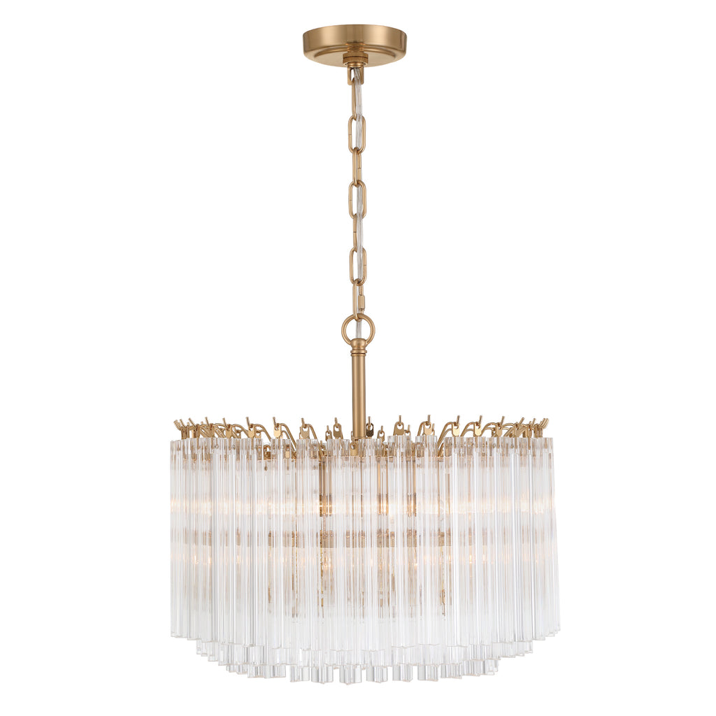 LOF-5005-AG Lofton 18'' Chandelier | Alternate Image