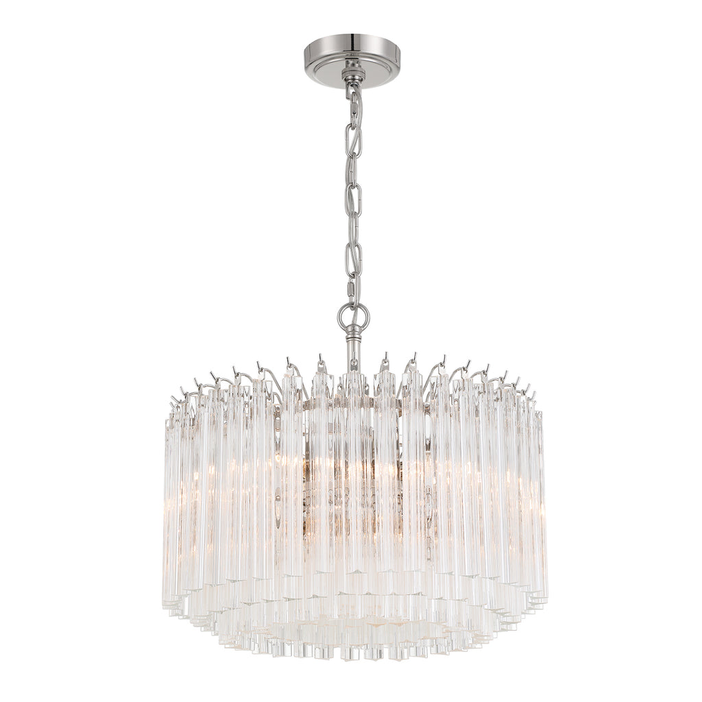 LOF-5005-PN Lofton 18'' Chandelier | Main Image