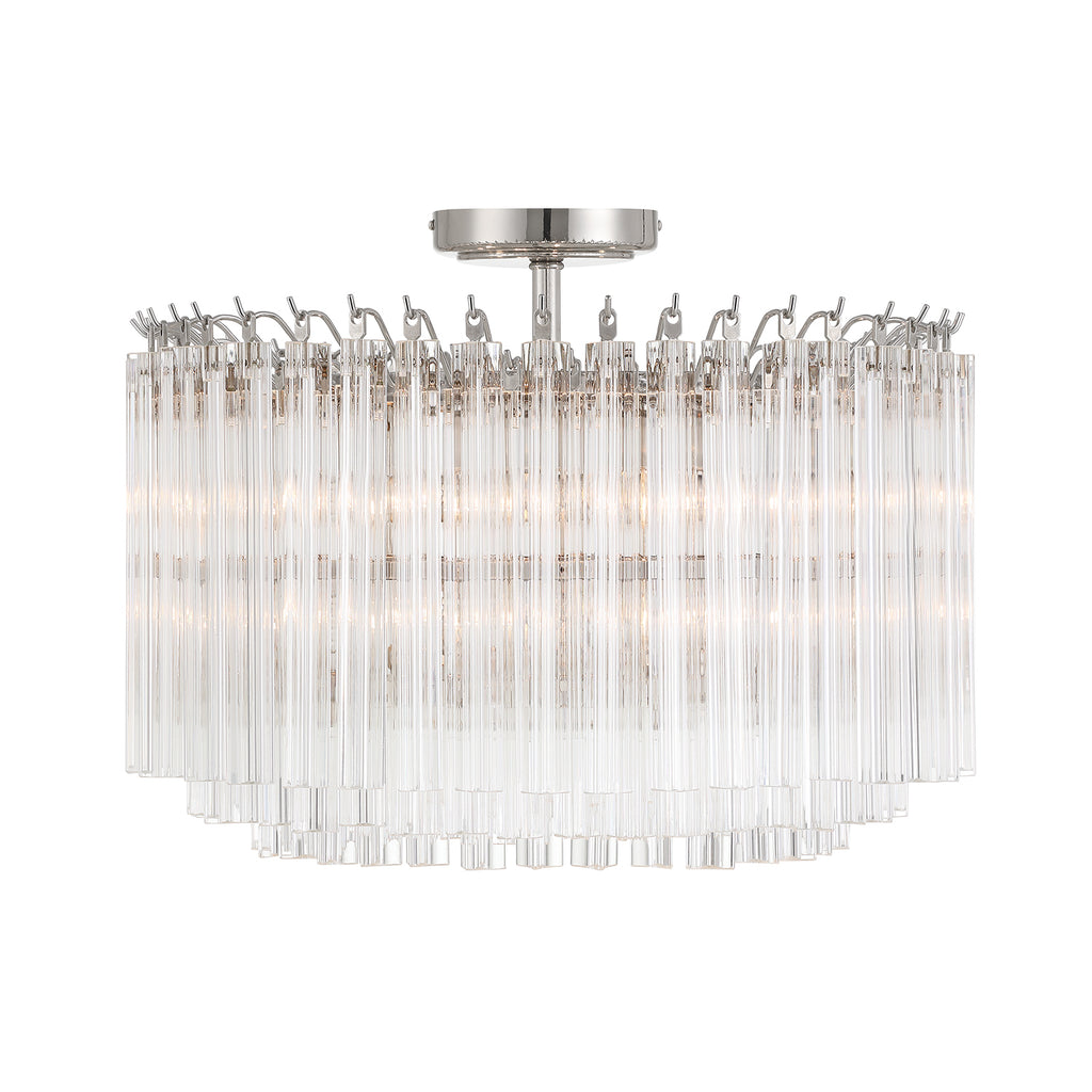LOF-5005-PN_CEILING Lofton 18'' Semi Flush Mount | Alternate Image