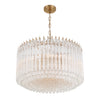 LOF-5007-AG Lofton 7 Light Chandelier | Alternate Image