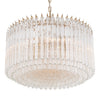 LOF-5007-AG Lofton 7 Light Chandelier | Alternate Image