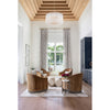 Crystorama Lofton 24'' Chandelier in Aged Brass - Lifestyle View