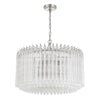 LOF-5007-PN Lofton 7 Light Chandelier | Alternate Image