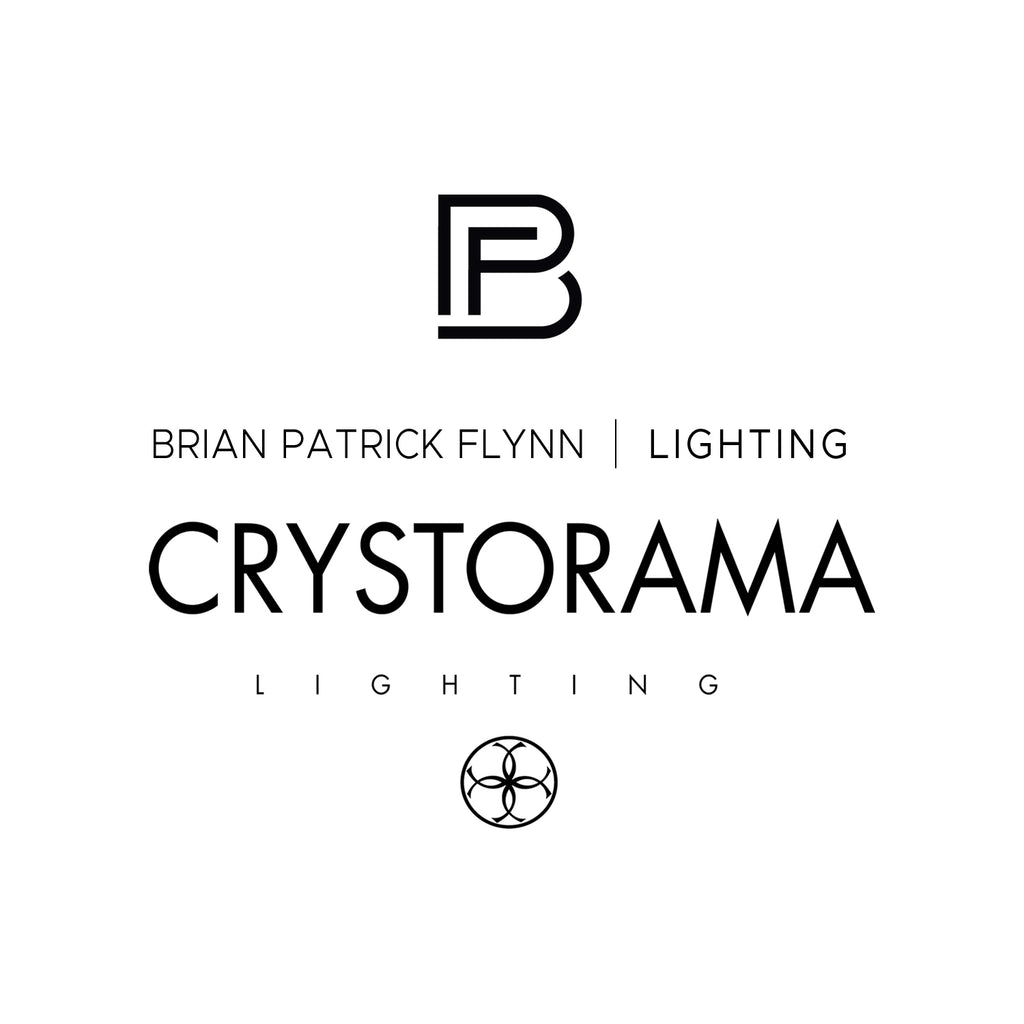 6050-PN Brian Patrick Flynn for Crystorama Hurley 4 Light Flush Mount | Designer Image