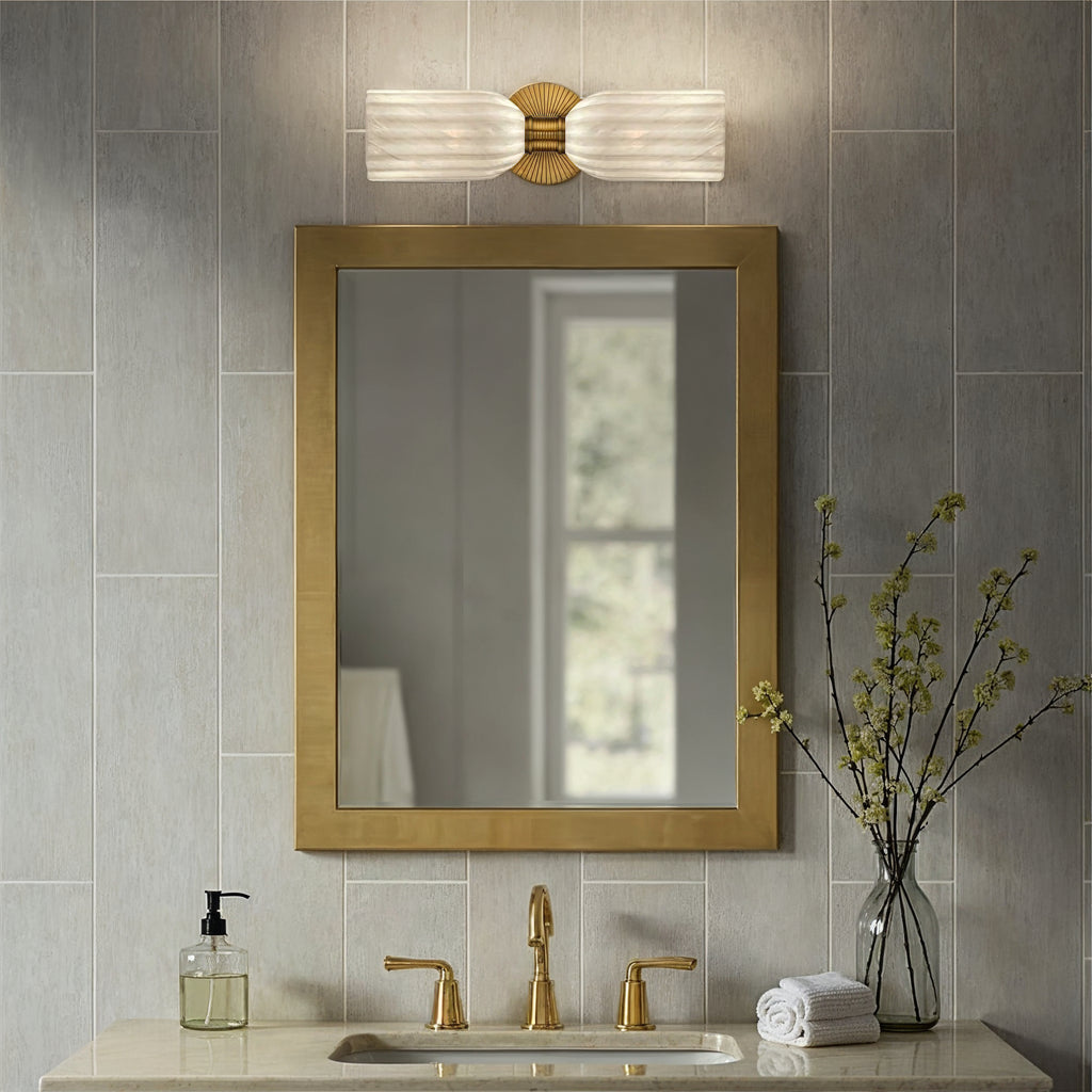 LOT-712-LG Lotus 5'' Sconce | Lifestyle Image