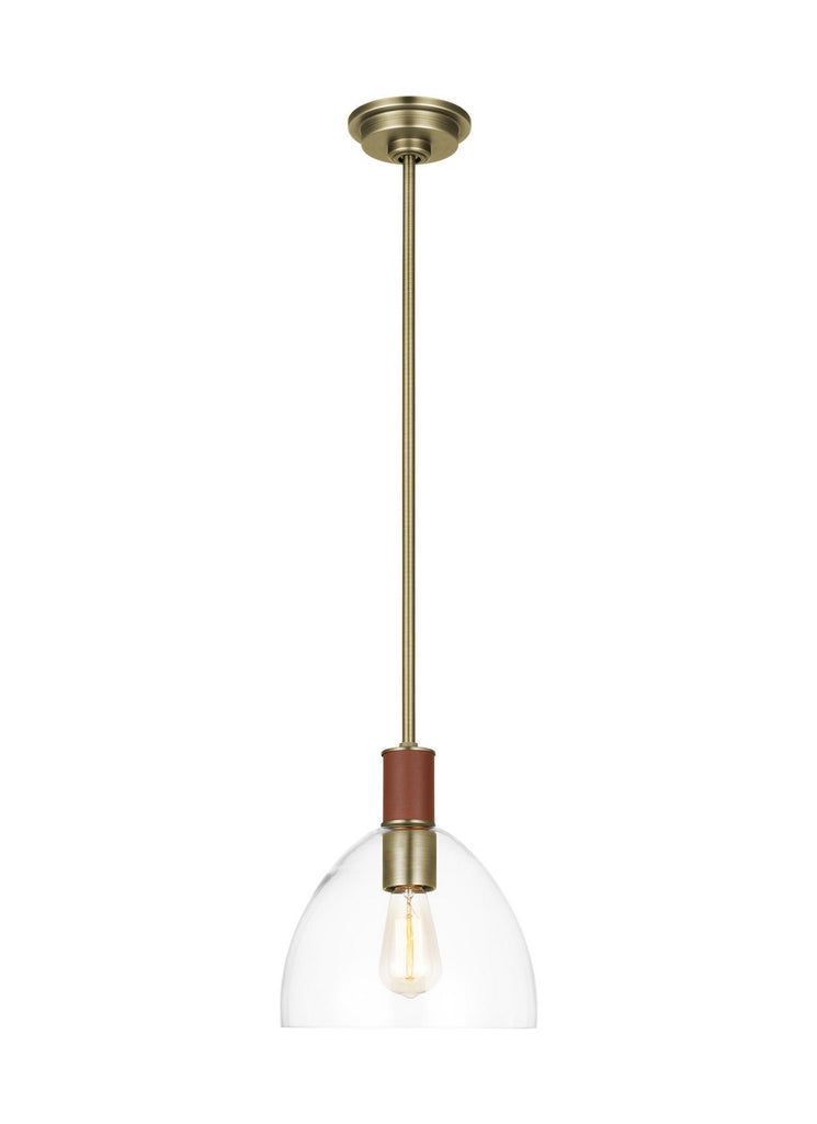 LP1041TWBCG Hadley 1 Light Pendant | Main Image