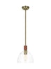 LP1041TWBCG Hadley 1 Light Pendant | Alternate Image