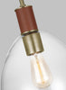 LP1041TWBCG Hadley 1 Light Pendant | Alternate Image