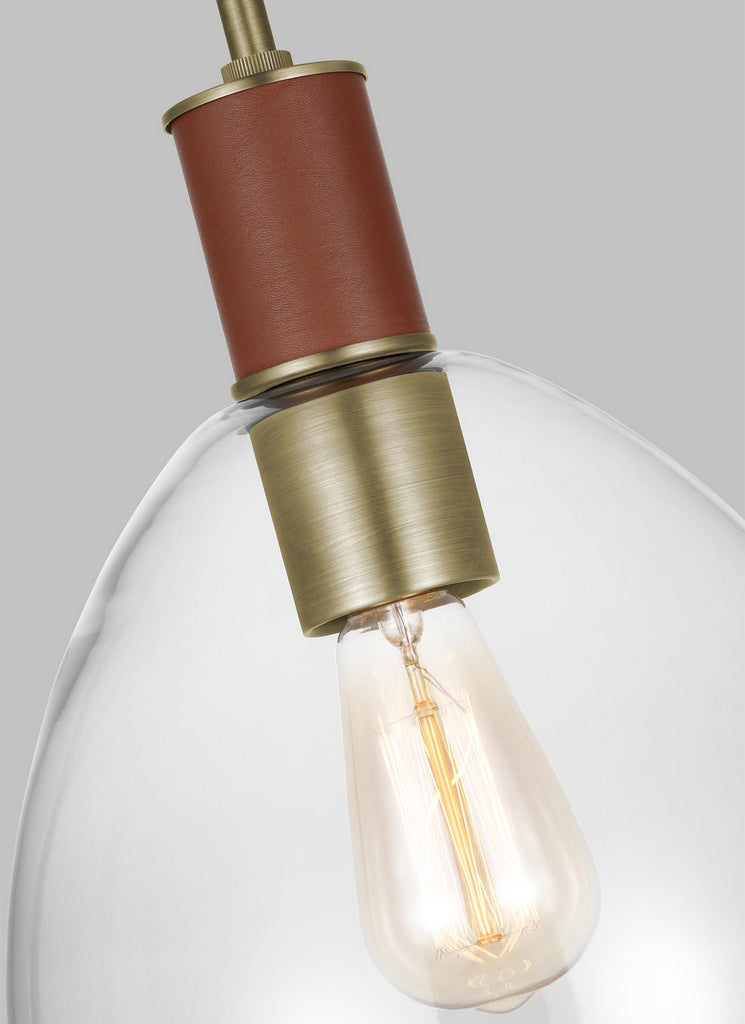 LP1041TWBCG Hadley 1 Light Pendant | Alternate Image