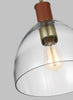 LP1041TWBCG Hadley 1 Light Pendant | Alternate Image