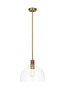 LP1061TWBCG Hadley 1 Light Pendant | Main Image