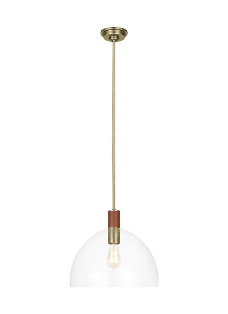 LP1061TWBCG Hadley 1 Light Pendant | Main Image