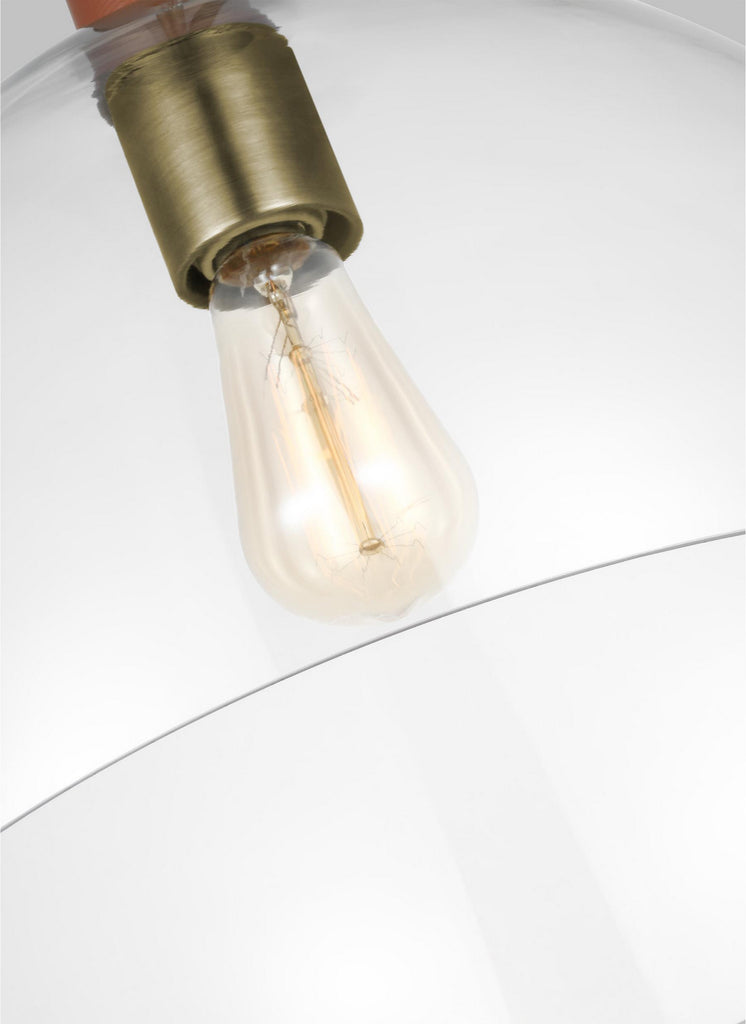 LP1061TWBCG Hadley 1 Light Pendant | Alternate Image