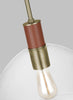 LP1061TWBCG Hadley 1 Light Pendant | Alternate Image