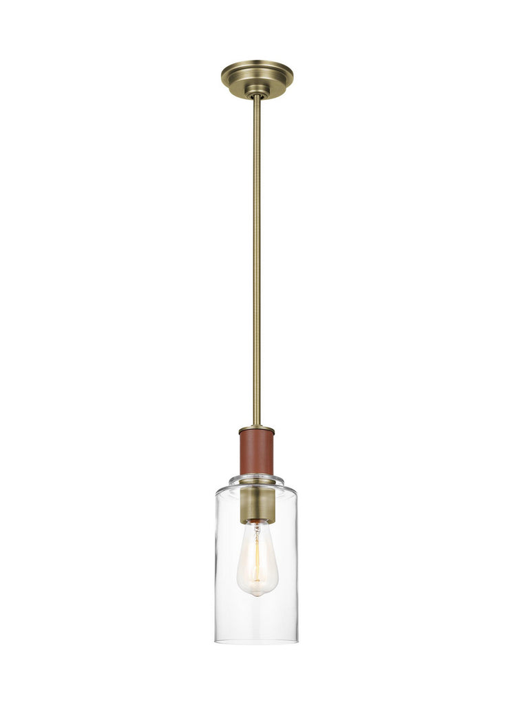 LP1071TWBCG Hadley 1 Light Pendant | Alternate Image