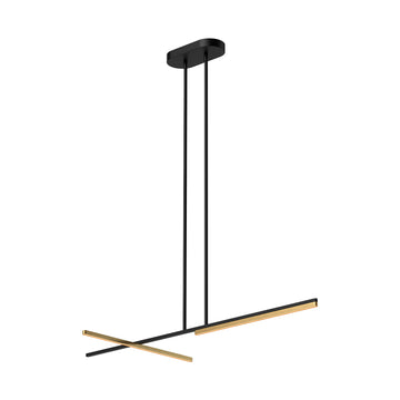 Black/Brushed Gold
