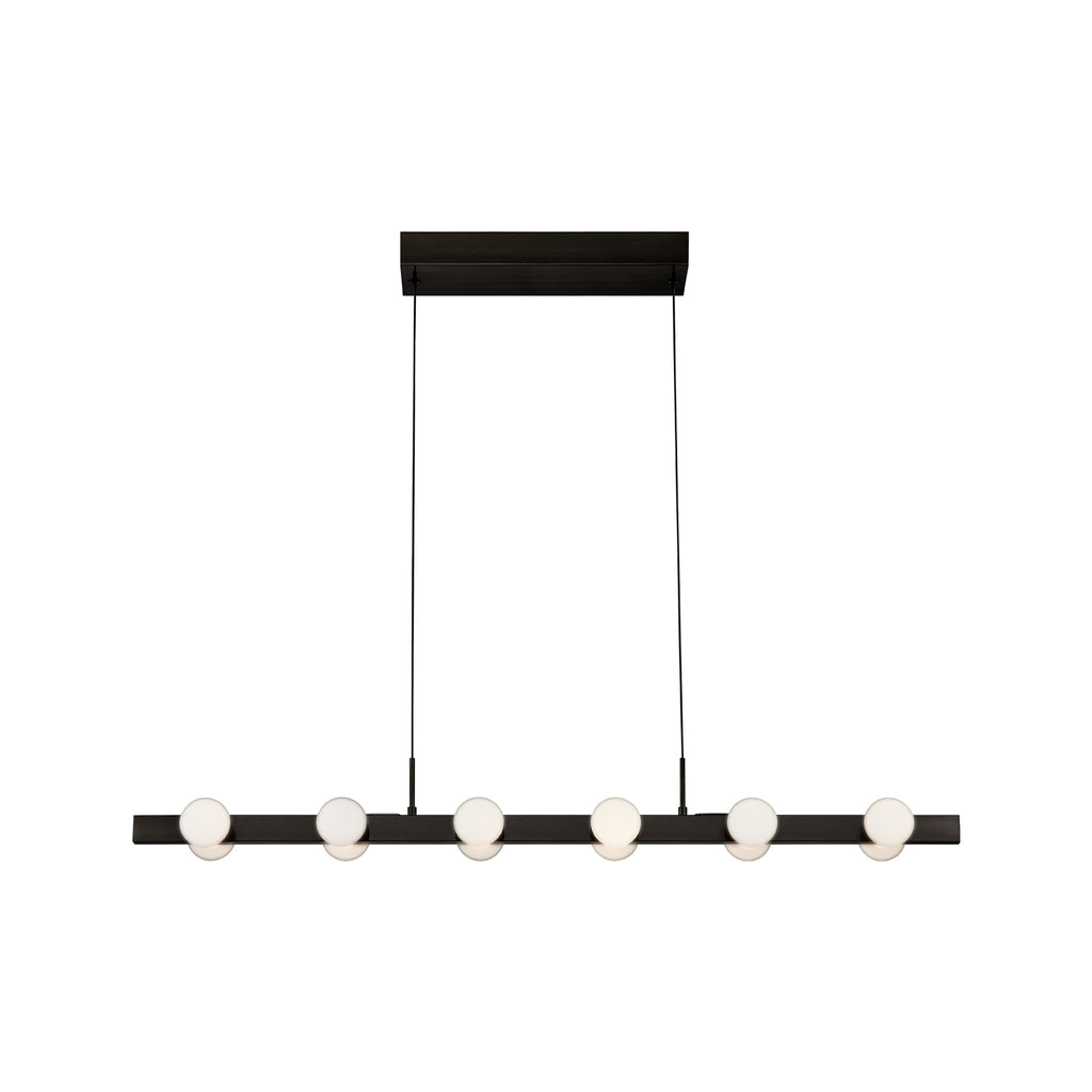 LP63436-BK Ryan Pauly Rezz 1 Light Pendant | Main Image