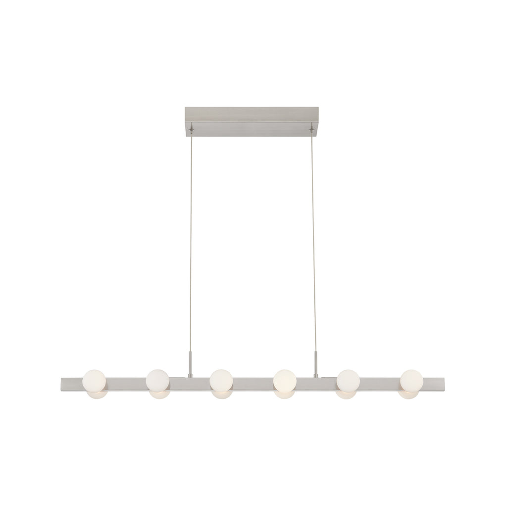 LP63436-BN Ryan Pauly Rezz 1 Light Pendant | Main Image