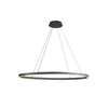 LP79140-BK Ovale 1 Light Pendant | Main Image