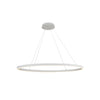 LP79140-WH Ovale 1 Light Pendant | Main Image