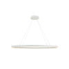 LP79140-WH Ovale 1 Light Pendant | Alternate Image