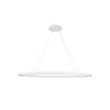 LP79140-WH Ovale 1 Light Pendant | Alternate Image