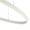 LP79140-WH Ovale 1 Light Pendant | Alternate Image