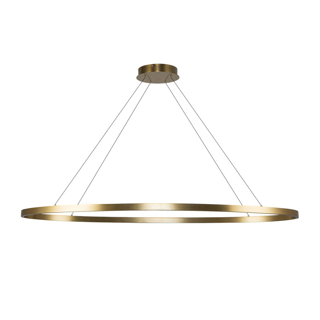 LP79153-BG Ovale 1 Light Pendant | Alternate Image