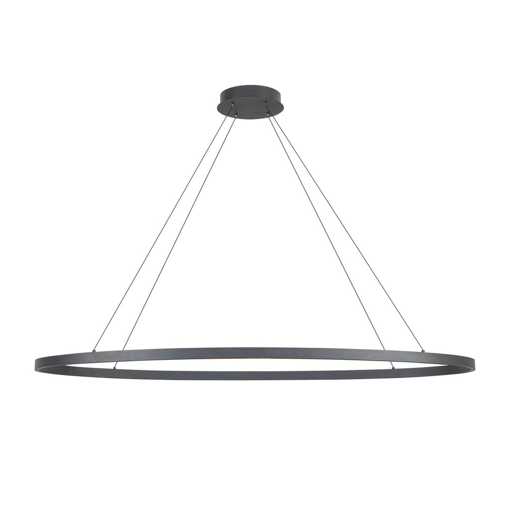LP79153-BK Ovale 1 Light Pendant | Alternate Image
