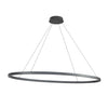 LP79153-BK Ovale 1 Light Pendant | Alternate Image