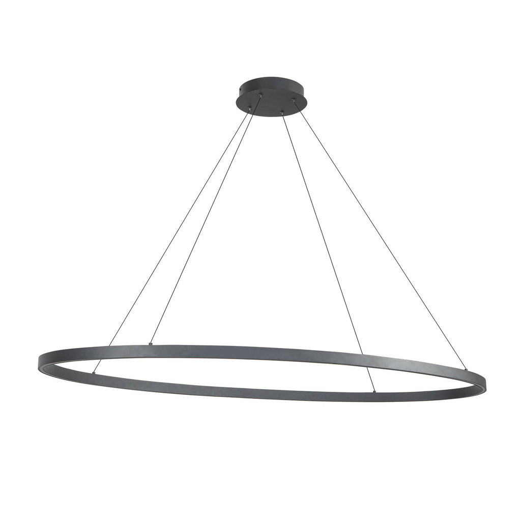 LP79153-BK Ovale 1 Light Pendant | Alternate Image