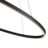 LP79153-BK Ovale 1 Light Pendant | Alternate Image
