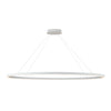 LP79153-WH Ovale 1 Light Pendant | Main Image